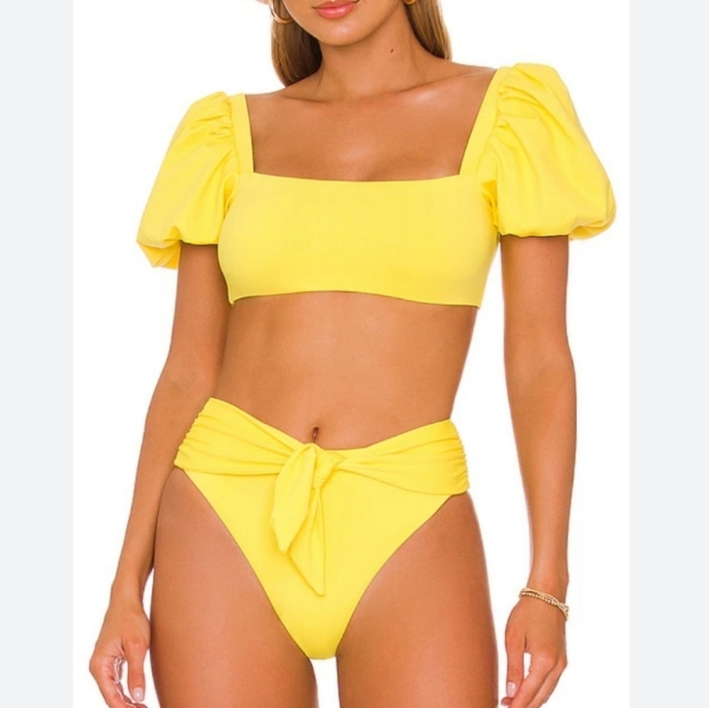 New!Set Agua Bendita Calista Balam Bikinis Swimsuit